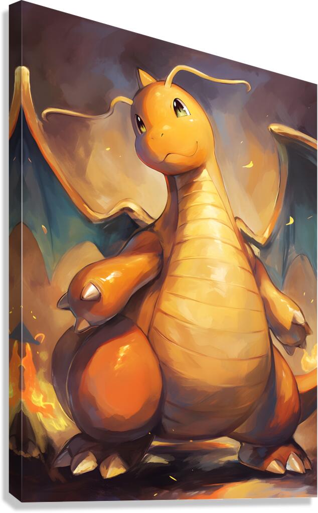 Dragonite Canvas Print