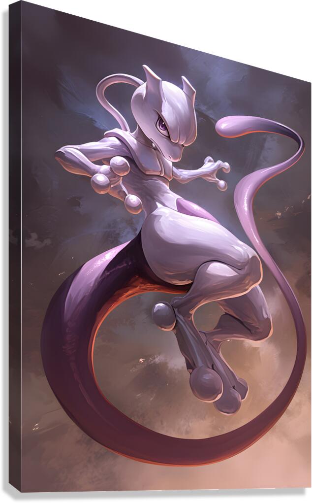 Mewtwo Canvas Print