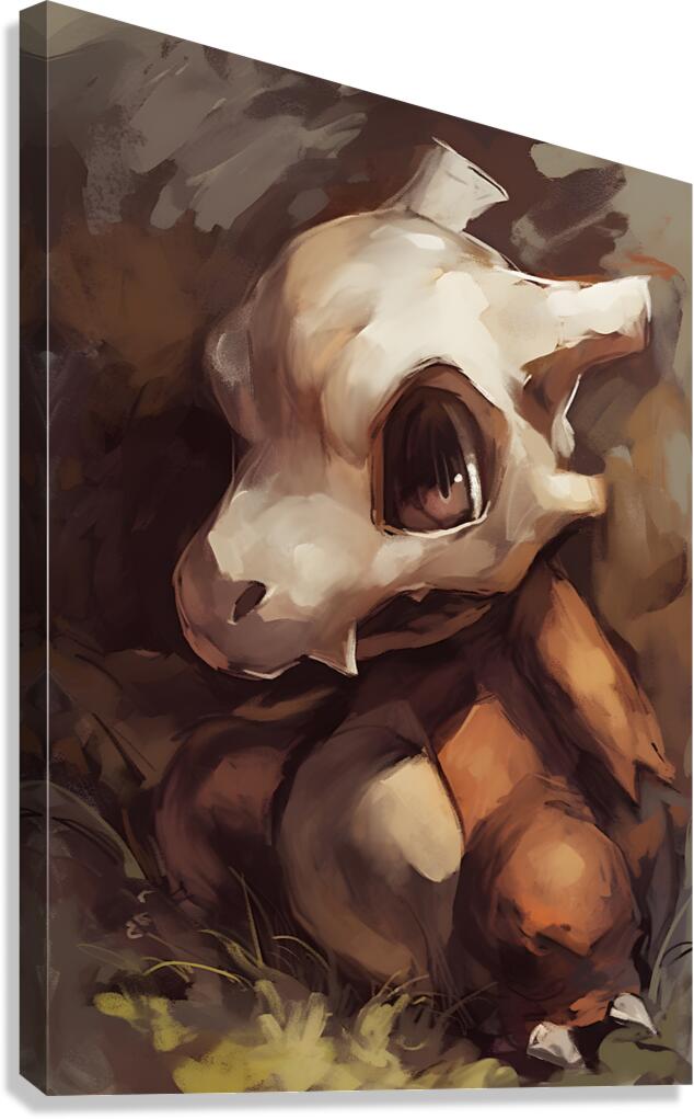 Cubone Canvas Print
