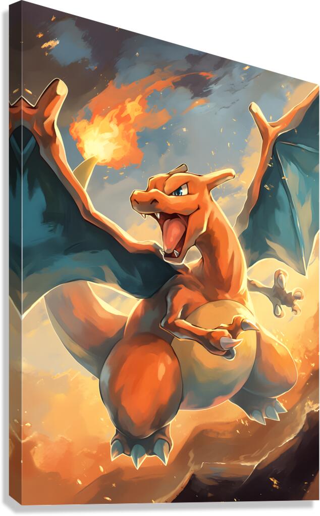Charizard Canvas Print