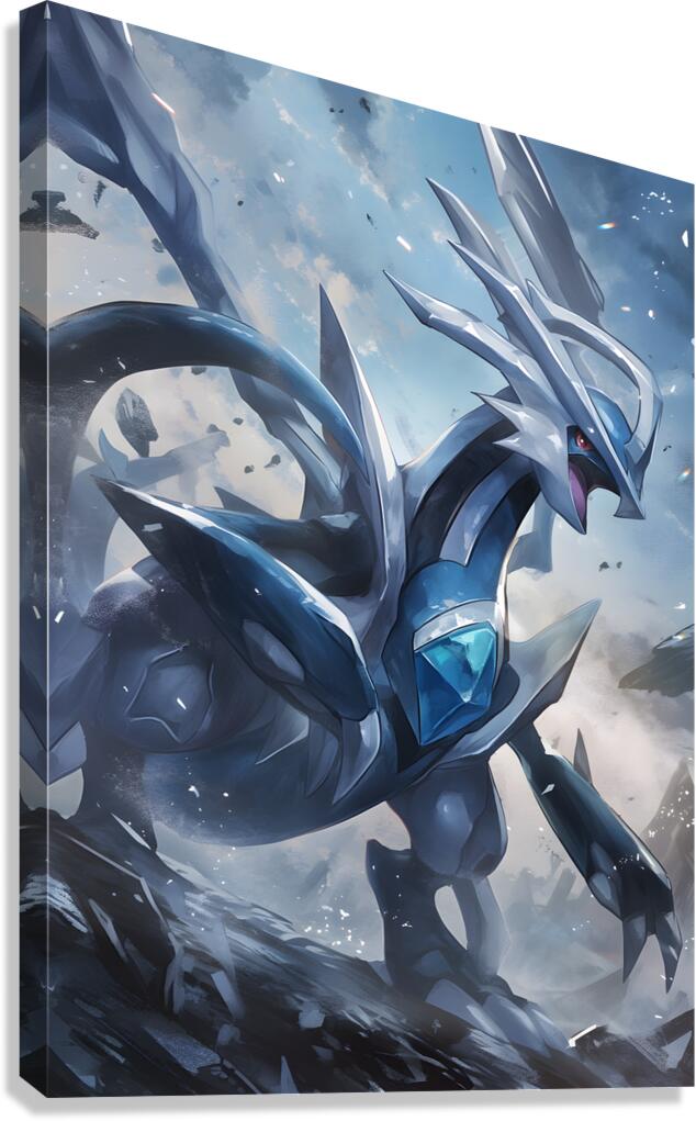 Dialga Canvas Print