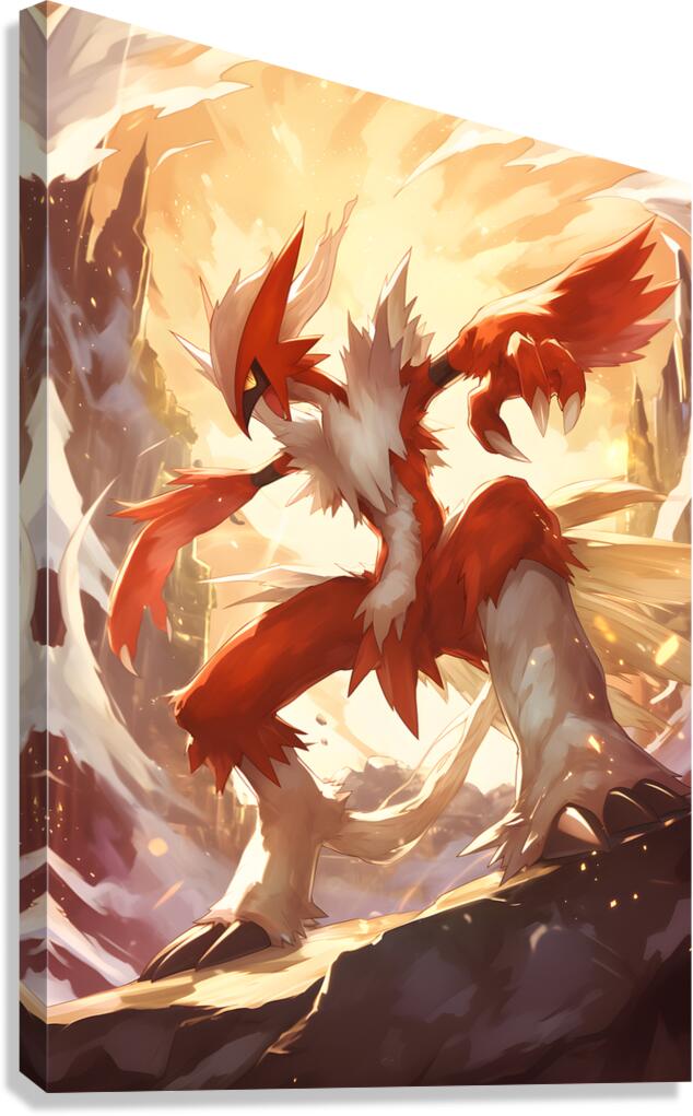 Blaziken Canvas Print