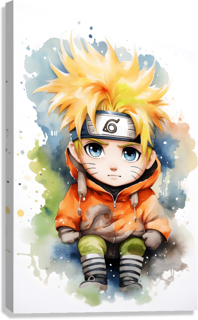 Naruto Canvas Print