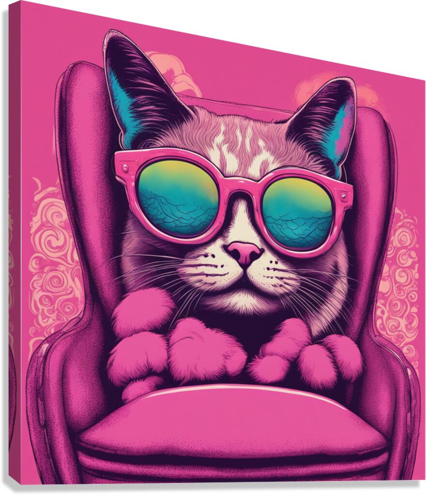 Maitre chat Canvas Print