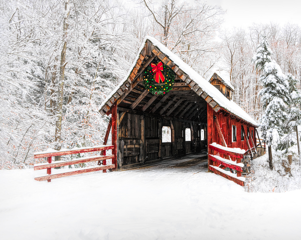 Holiday Bridge Print
