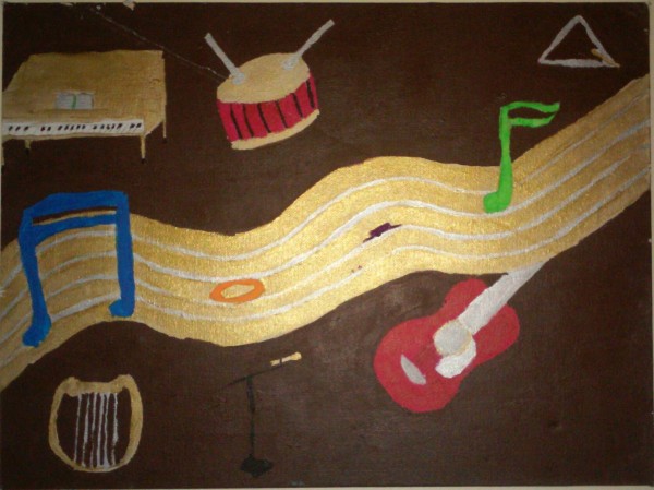 Music is my Passion Print