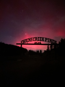 swains creek northern lights