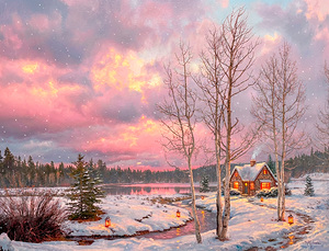 TK inspired duck creek pond cabin on the pond 