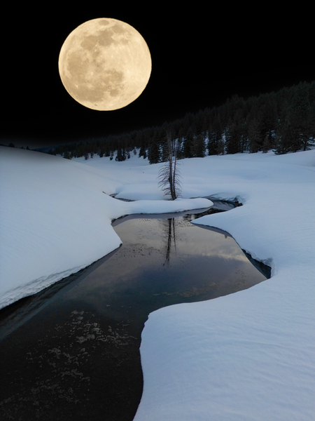 DAY MOON Print