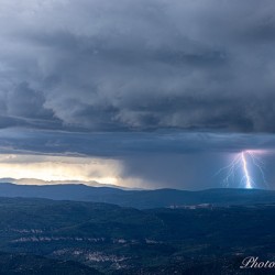 lighting over Zion 