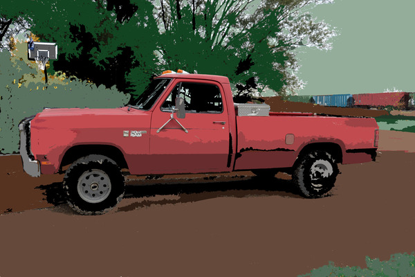 Patrick s Truck by Susan Rook Lundell