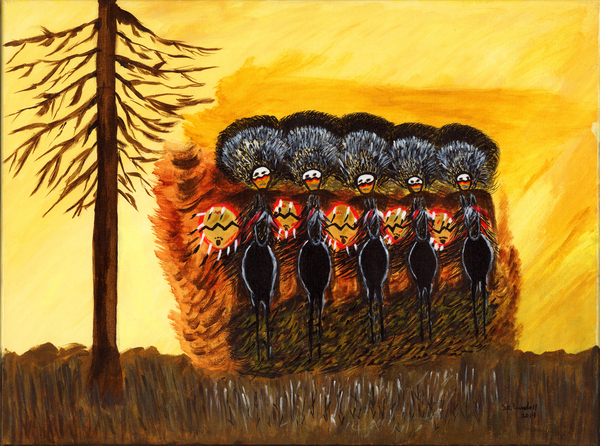 Warrior Gathering Print
