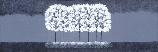 White Trees Print