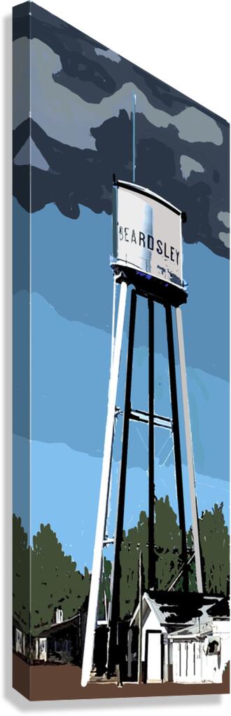 Watertower2 Canvas Print