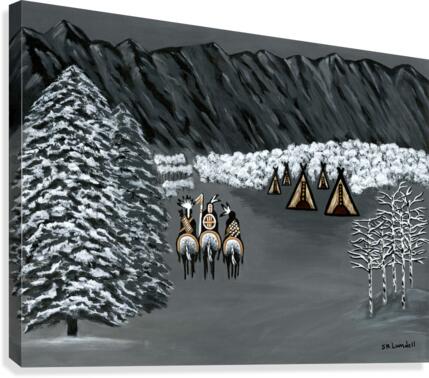 Return Home Canvas Print