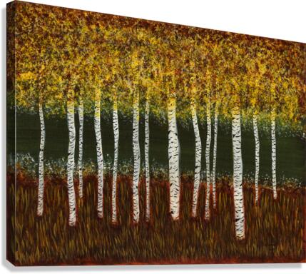 Birch Trees Canvas Print