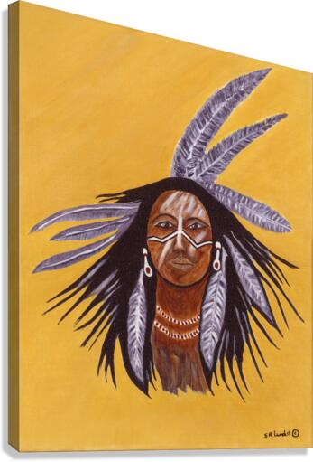 Native American Canvas Print