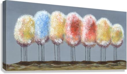 Summer Trees Canvas Print