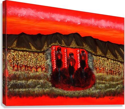 Red Brigade Canvas Print