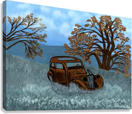 Rustic Memory Canvas Print