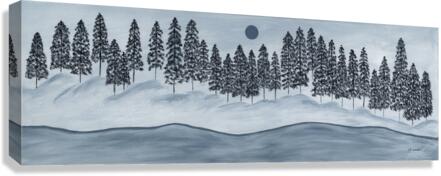 Minnesota Windbreak Canvas Print