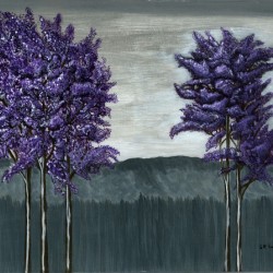 Purple Trees