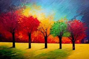 Candy Trees of Fall