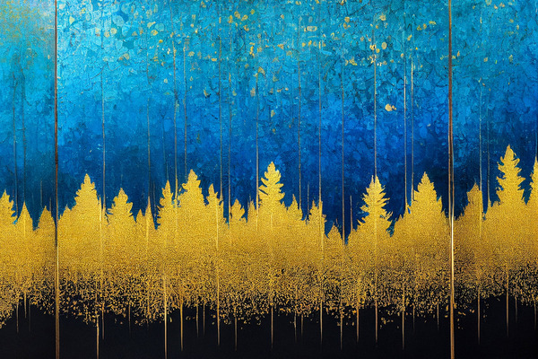 The Golden Trees by Dustin Hahn