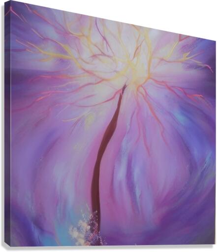 Twilight. Abstract. Canvas Print