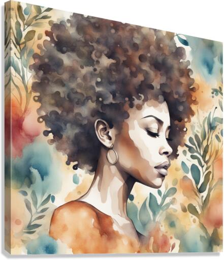 Melanin Magic  53 Canvas Print