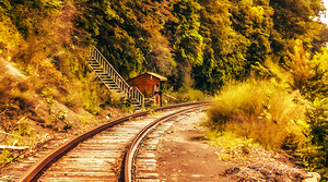 Around the curve in Lansing NY