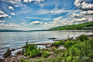 Cayuga Lake at Stewart Park - Ithaca NY