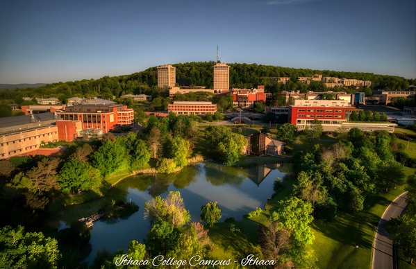 Ithaca College Campus - Ithaca NY Print
