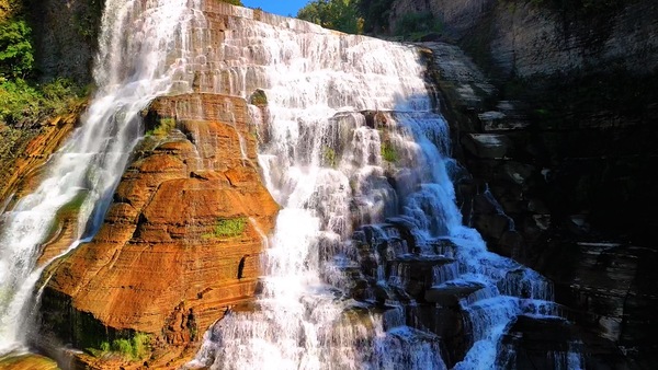 Ithaca’s fall creek falls  by Joseph Scaglione III
