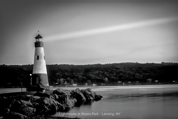 Light House at Myers Park - Lansing NY by Joseph Scaglione III