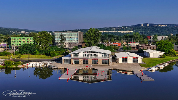 Cornell University Boat House - Ithaca NY by Joseph Scaglione III