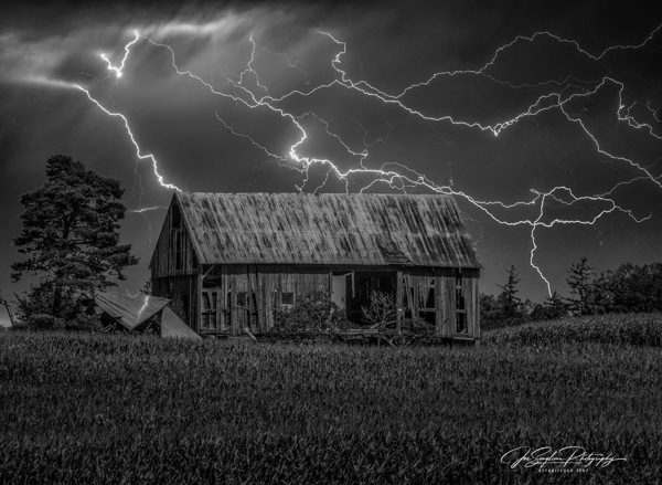 Severe Storm in the field by Joseph Scaglione III