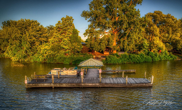 Ithaca Farmers Market Steam Boat Landing by Joseph Scaglione III