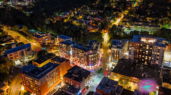 Downtown Ithaca NY nightlife 2023 by Joseph Scaglione III