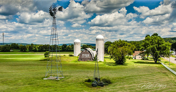 Byrne Dairy farm - Cortland NY by Joseph Scaglione III