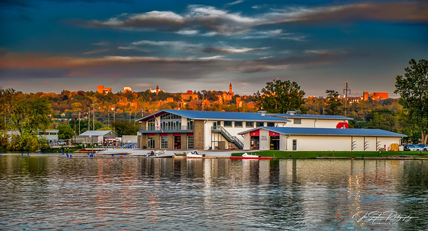 Cornell boathouse - Ithaca NY by Joseph Scaglione III