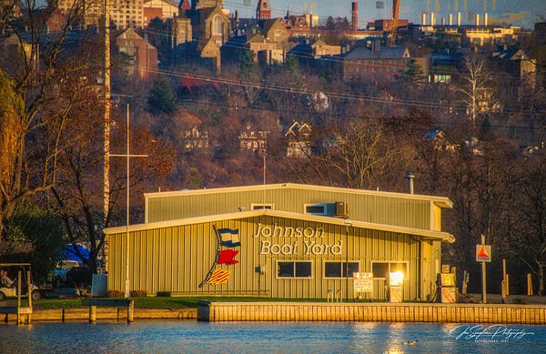 Johnson Boatyard 2000 Ithaca NY by Joseph Scaglione III