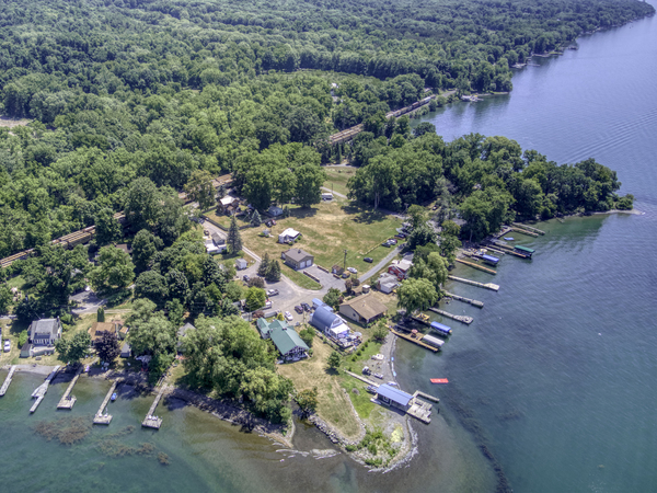 Cayuga Lake Cottages at Milliken by Joseph Scaglione III