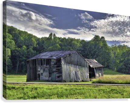 Vintage Barn  Canvas Print