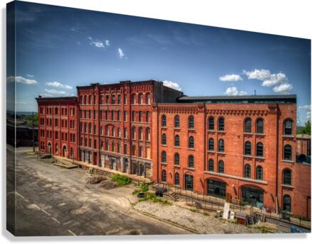 Kingsley warehouse in Binghamton NY  Canvas Print