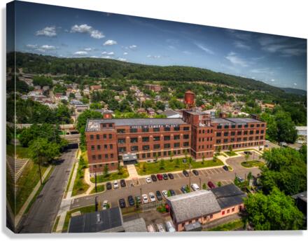 Old camera factory Binghamton  Canvas Print