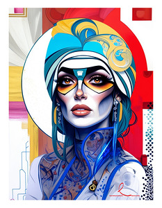 Michelle in Abstract