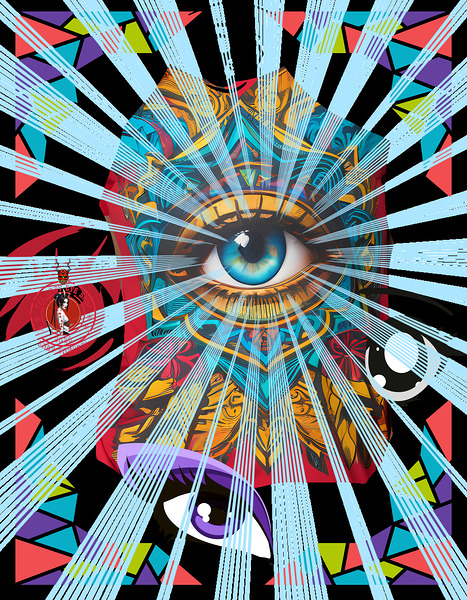 TLES EYE DESIGN Print