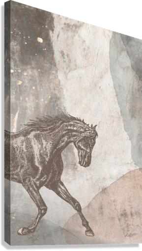 Stepping up Canvas Print