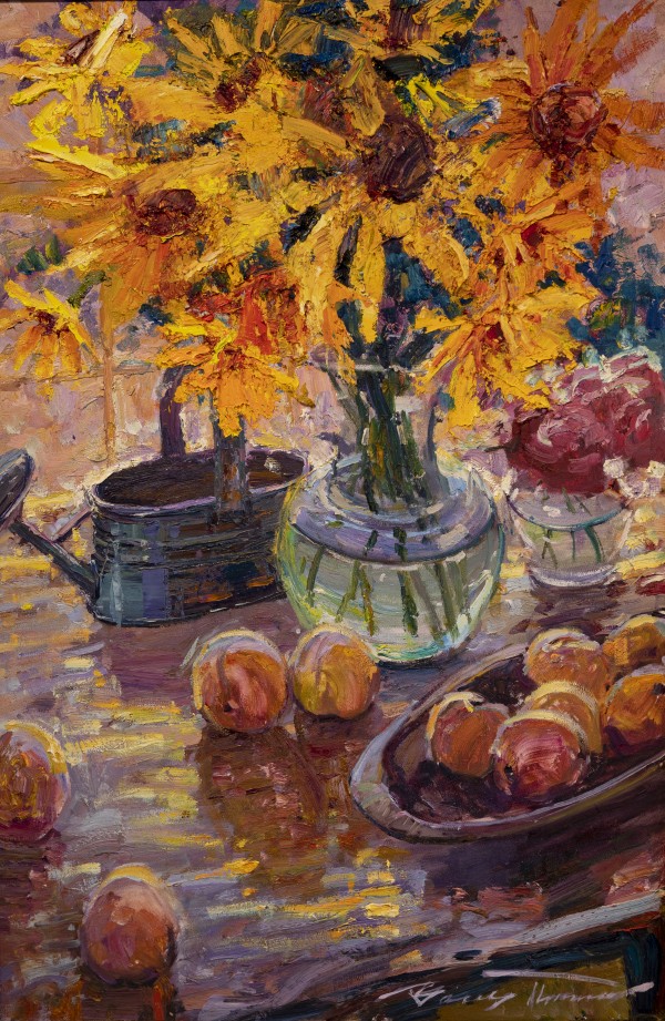 Sunflowers in the Morning - Barry Thomas by OWNR Art Collective
